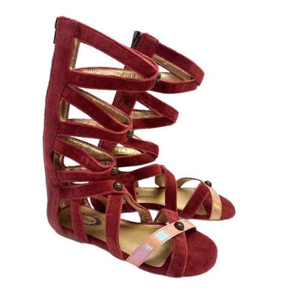 Joyfolie Jenna Gladiator Sandals SIZE 2 Y - Picture 3 of 5